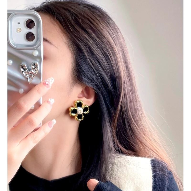 Ch*el earrings